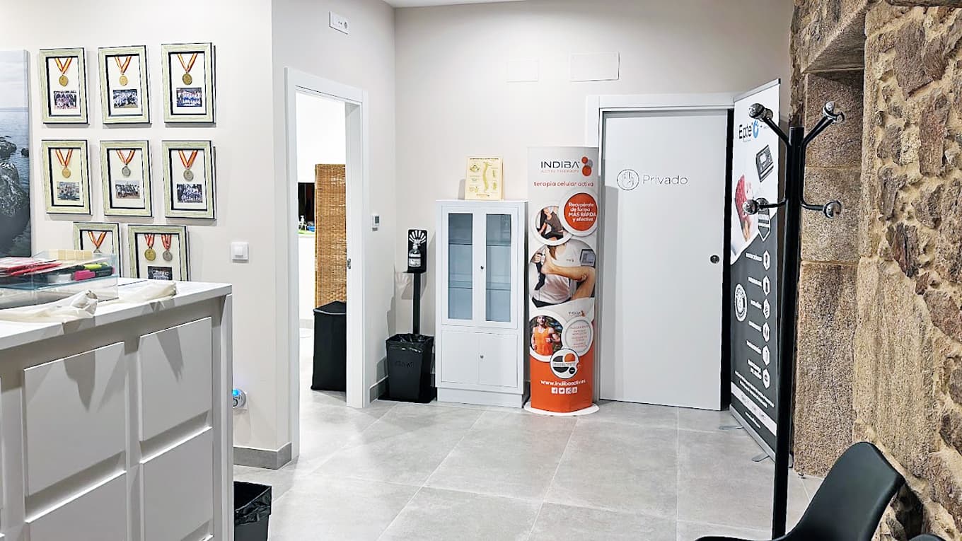 Instalaciones de Clínica A Xunqueira, centro de fisioterapia en Cee