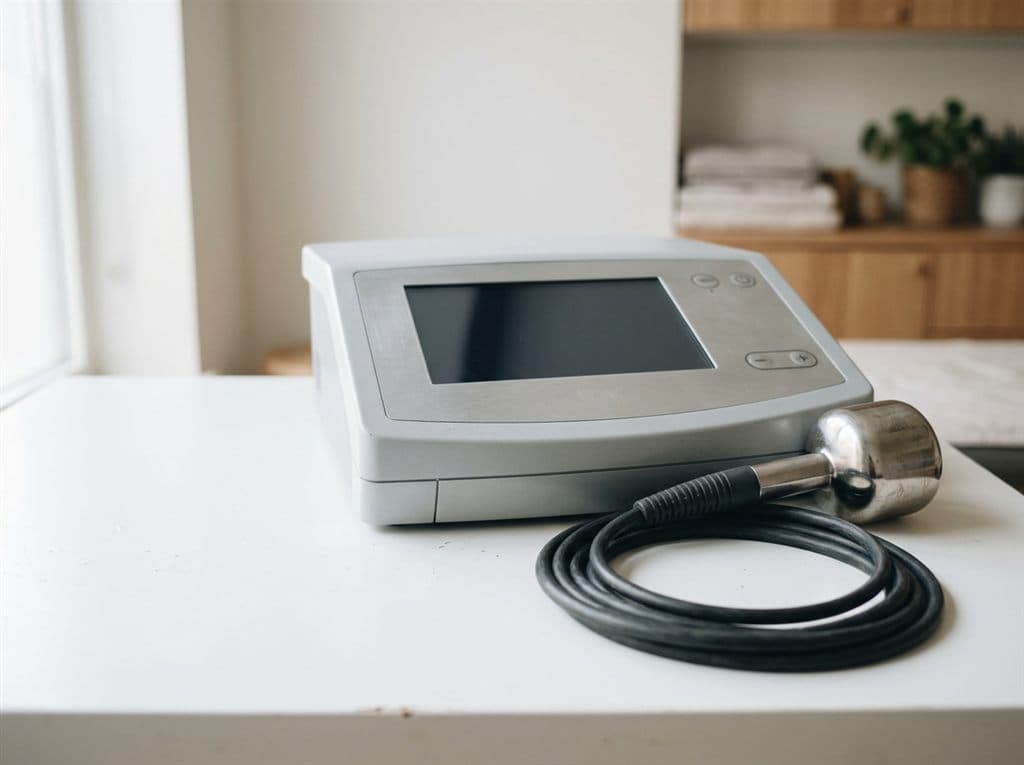 Equipamiento de fisioterapia avanzada en Clínica A Xunqueira, Cee